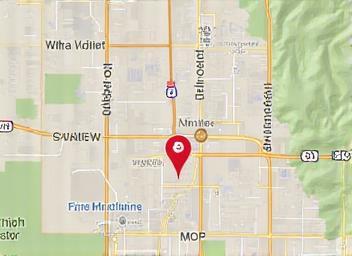Map showing the location of Van Vleet Construction in Erie, CO