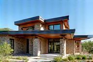 Modern home exterior in Colorado